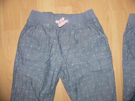 3/4ťové nohavice h&m, 116/ cena spolu, 116