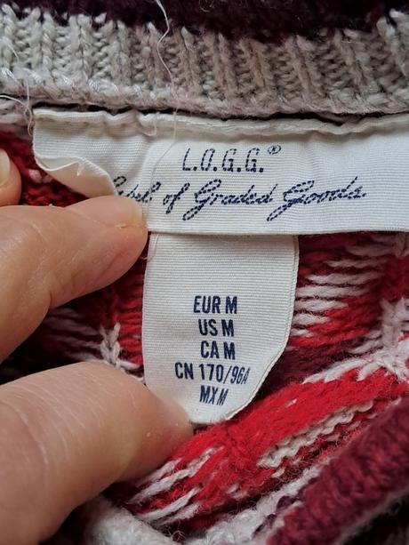 Vzorovany sveter h&m, h&m,m