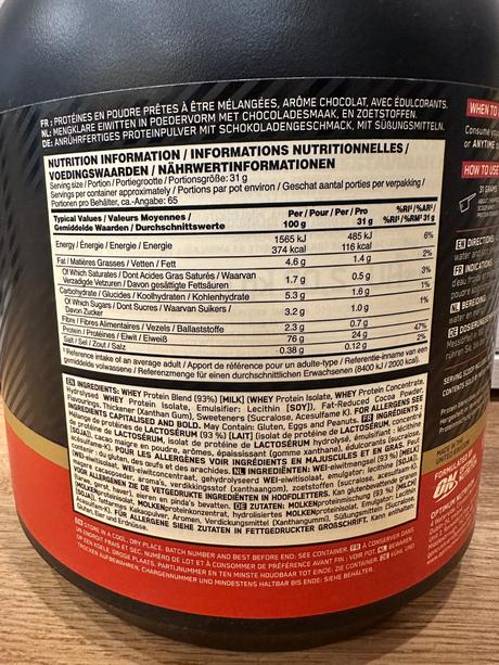 Protein optimum nutrition gold standard 2,02kg, 