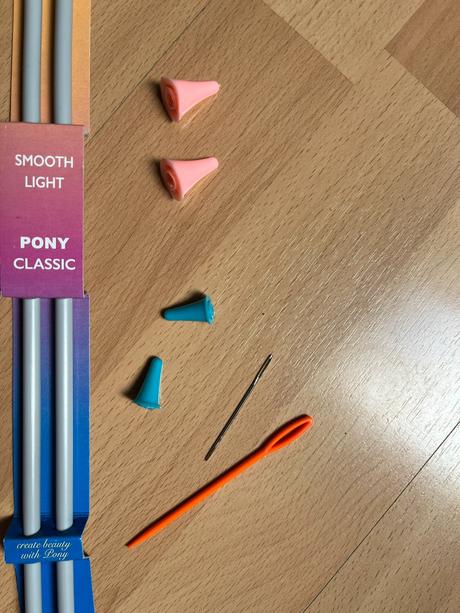 Ihlice pony + koncovky + tupá ihla, 