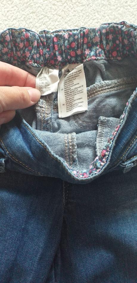 Dievcenske riflicky, h&m,74