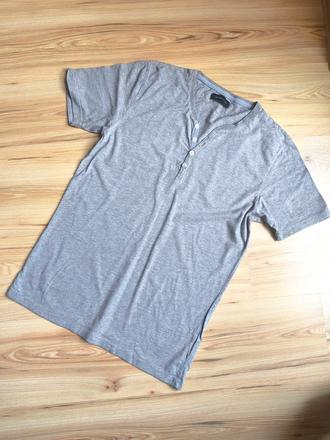 Bavlnené šedé tričko zn. selected, m