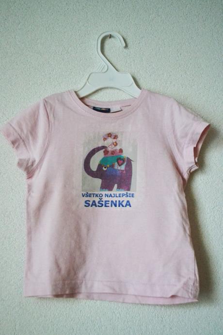 Tričko pre sašku k 2.narodeninám, lupilu,92
