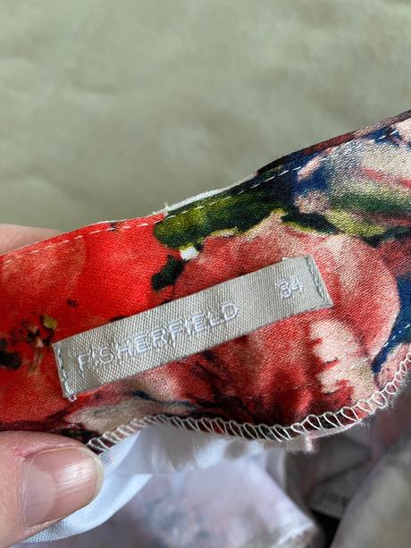 Kvetovane nohavice letne nohavice, 34