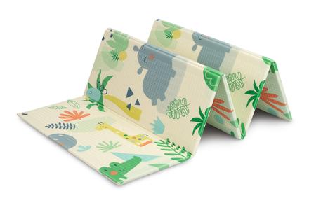 Toyz multifunkčná skladacia hracia podložka safari, 