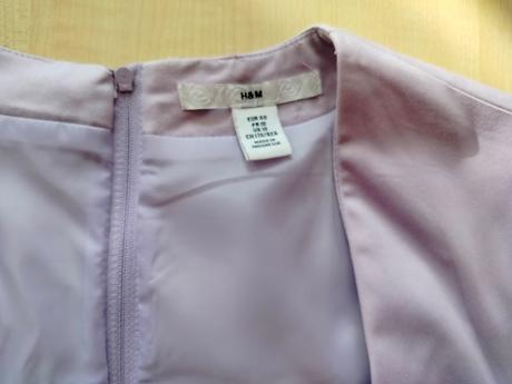 Levanduľové šaty, h&m,40