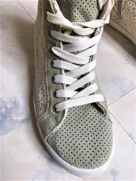 Ľanové kotníkové tenisky č. 37-37,5, 37