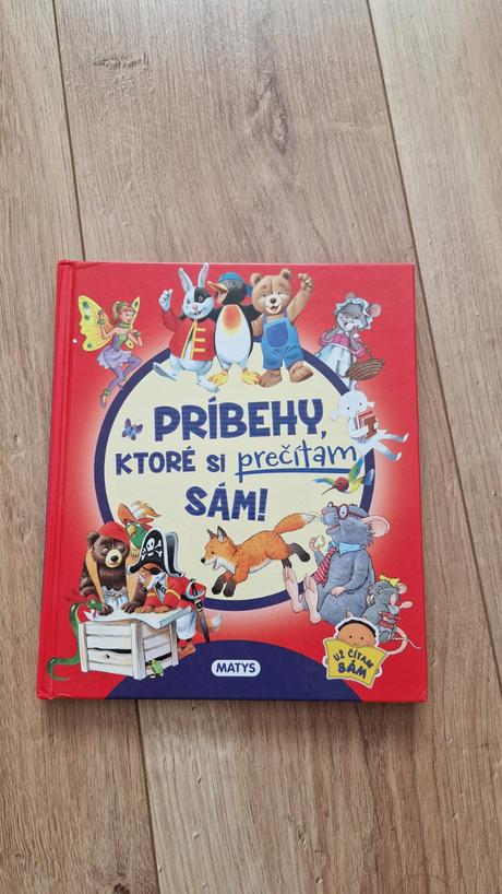 Knižka príbehy ktoré si prečítam sám.,