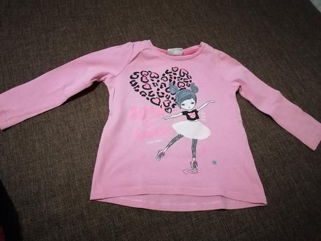 Tričká dlhý rukáv resp. vrchný diel pyžama v.86-98, 86