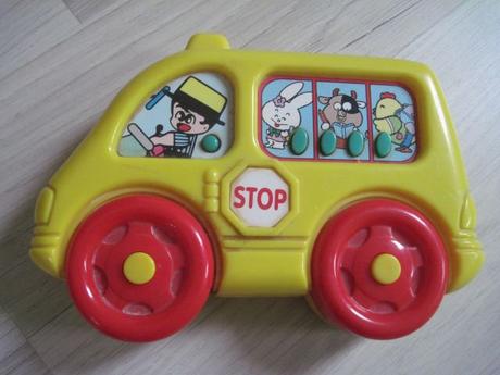 Autíčko s macíkom + autobus,