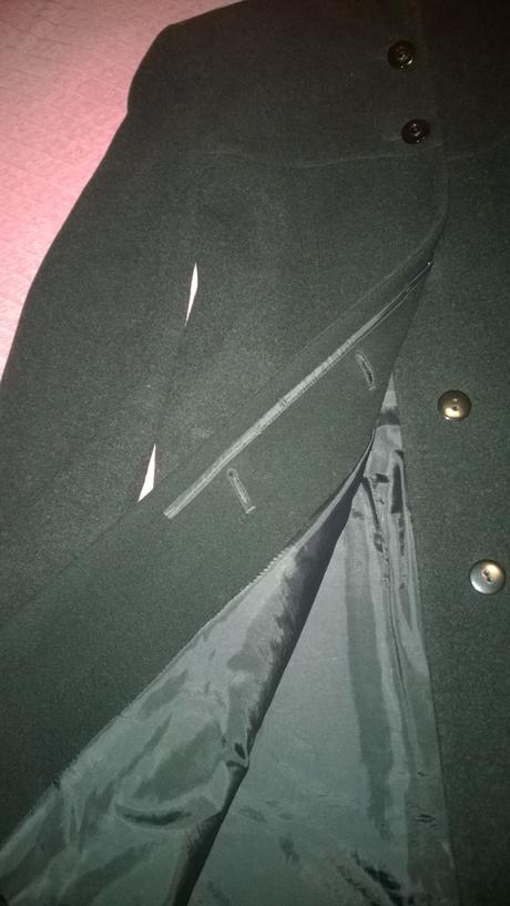 Kabat woll&casmir italy s kapucnou vel 38/40, m