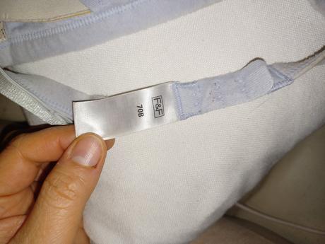 Bavlnená podprsenka 70b, f&f,70b