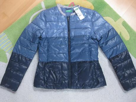 Nová bunda benetton 2xl, benetton,152 / 158