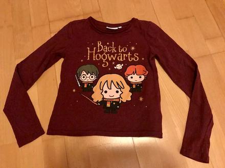 Harry potter tricko s dlhým rukavom 122-128, 122