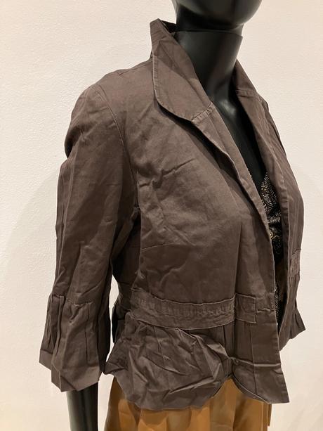 Dámske hnedé sako, george,l