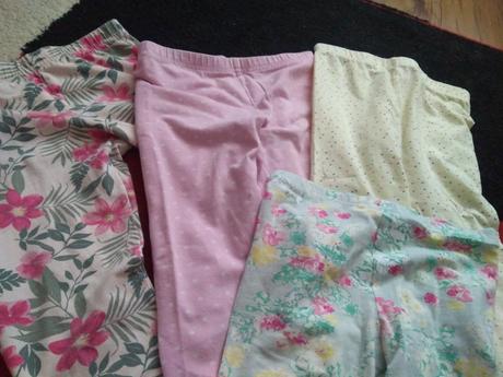 Dievčenské legíny 3/4, tchibo,122