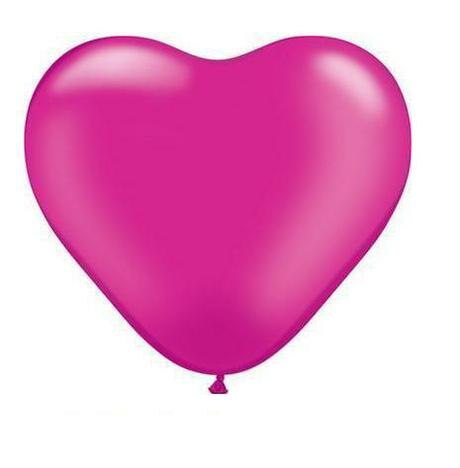 Balóny v tvare srdca,
