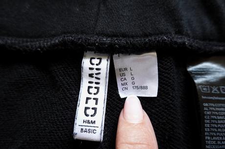 Tepláky h&m divided basic, h&m,l