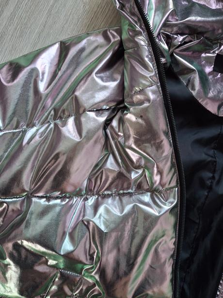Holograficka bunda oversize, reserved,40