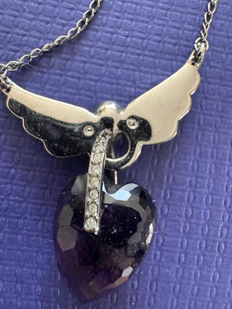 Swarovski - náhrdelník so srdiečkom, swarovski