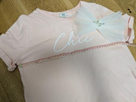 Tričko s mašľou, river island,140