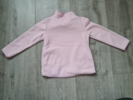 Teplá flisova mikina, palomino,104