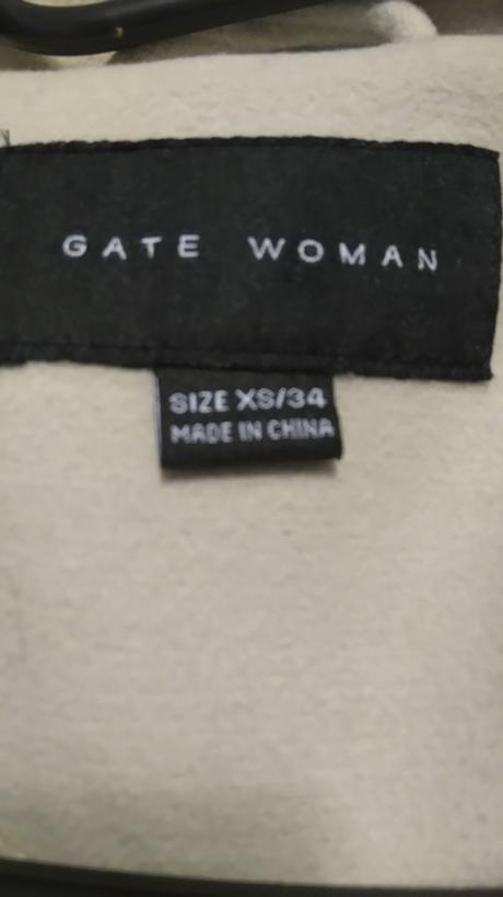 Kabát, gate,xs