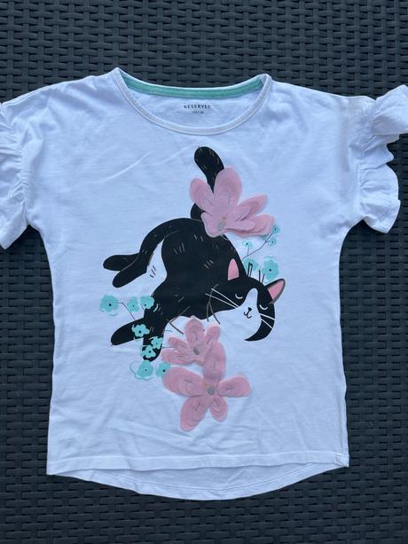 Mačičkové pyžamo v. 122/128, reserved,122