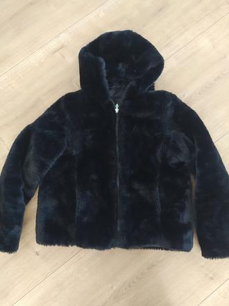 Obojstranný dievčenský kožuštek, terranova,152