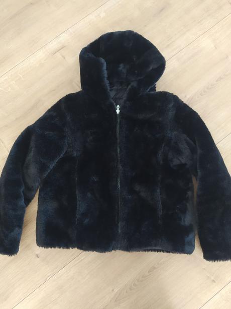 Obojstranný dievčenský kožuštek, terranova,152