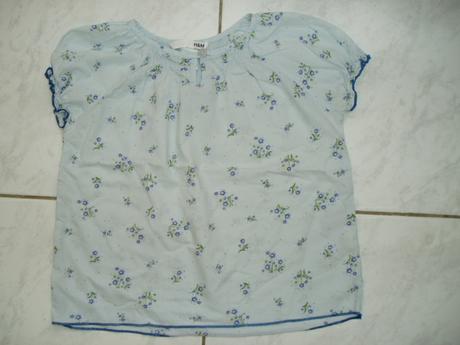 H&m blúzka+shiny blúzka, h&m,116