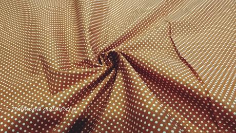 Bavlnená látky - bodky - rôzne farby, 