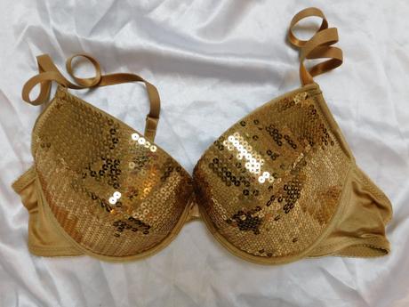 Kvalitná zlata podprsenka, 85b