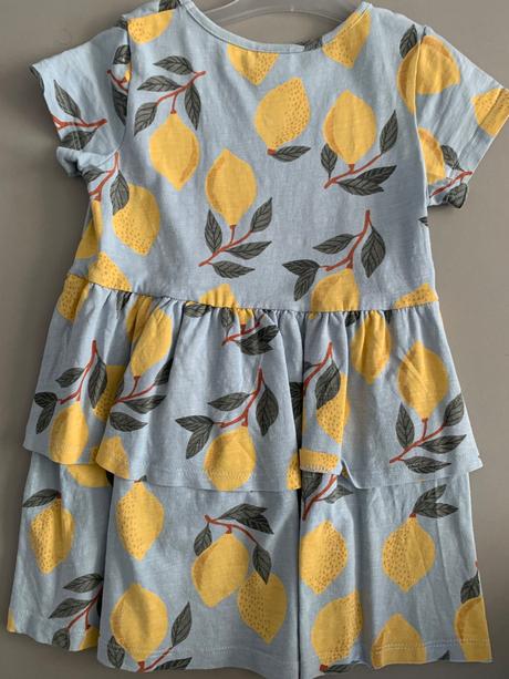 Šaty lindex citróny, lindex,98