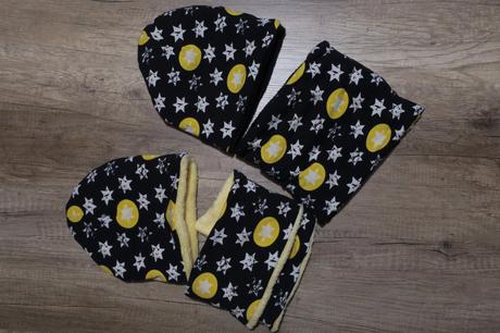 Zimny horčicový zateplený set, plus rúško., 56 - 134