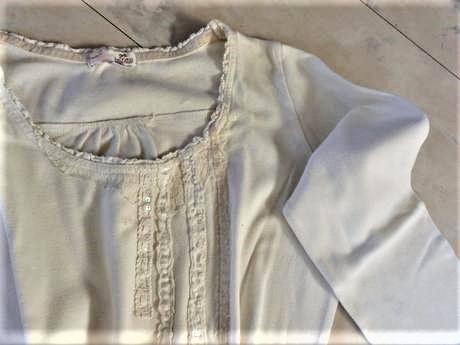 Bavlnené romantické tričko, marks & spencer,s