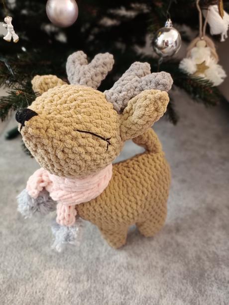 Pletená srnka / jelenček, 