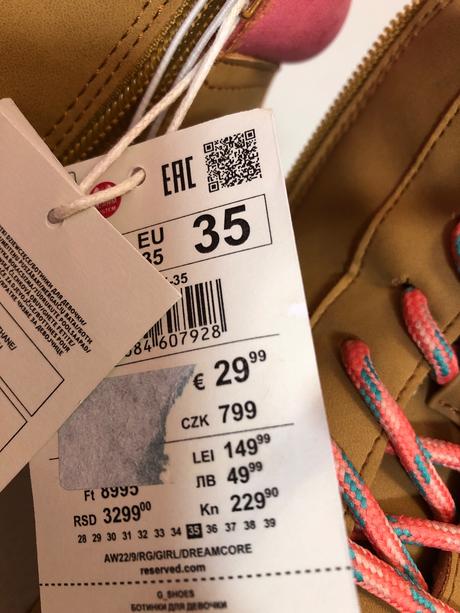Zateplené topánky-nové, reserved,35