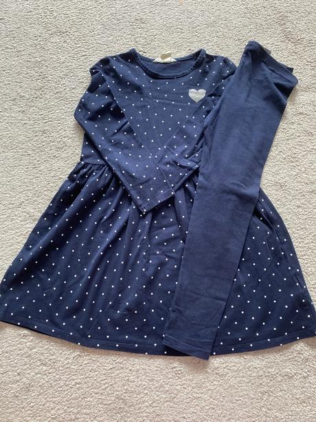 Komplet saty a leginy, h&m,116