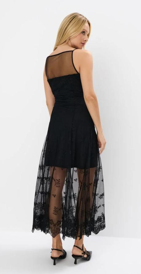 Šaty s priesvitnou sukňou, mohito,42 / xl