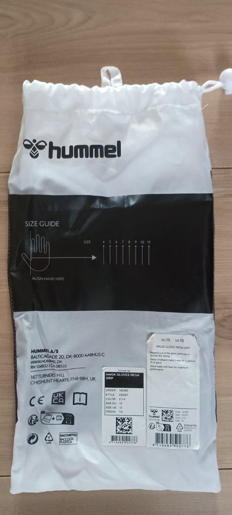 Brankárske rukavice hummel veľ. 10 málo používané,