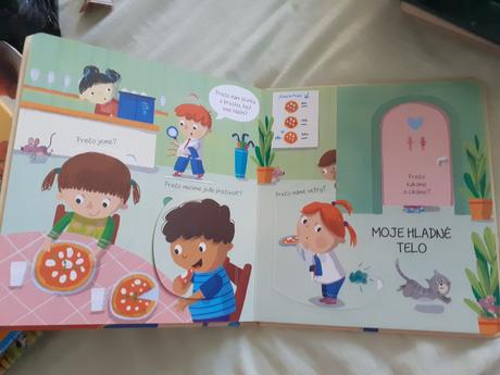 Moje telo knižka s okienkami, 