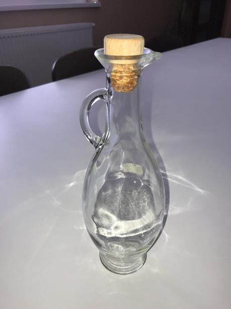 Krásna sklenená fľaša, 