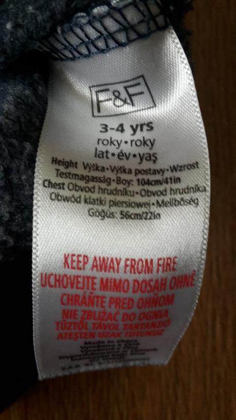 Mikina vel.104, f&f,104