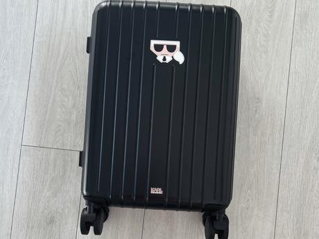 Luxusný karl lagerfeld kufor, originál, doklad, karl lagerfeld