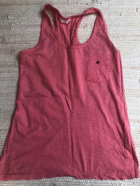 Tielko ružové s vreckom, xs