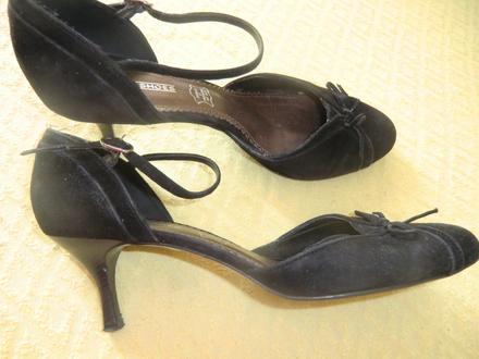 Kožené elegantné topánky street shoes, 41