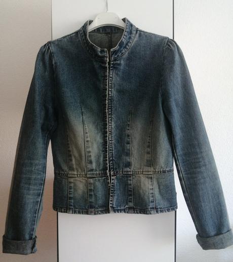 Riflová bundička zn. h&m, h&m,36