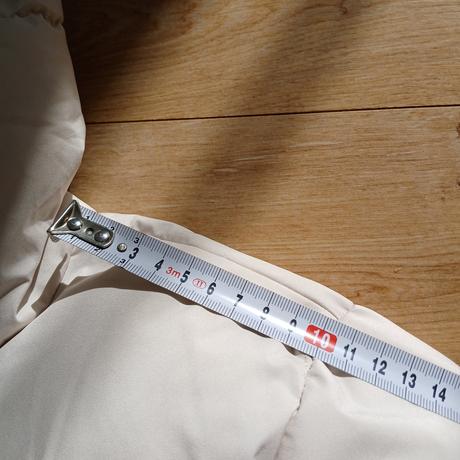 Zimná dlhá páperová bunda s kapucňou, c&a,44