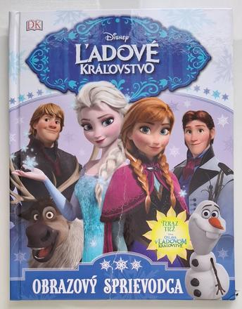 Kniha disney "ľadové kráľovstvo", 